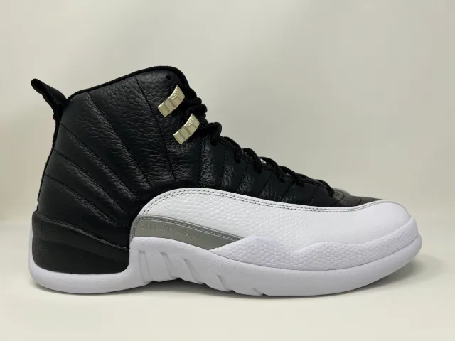 Nike Air Jordan Retro XII 12 Playoffs 2022 Black White M...