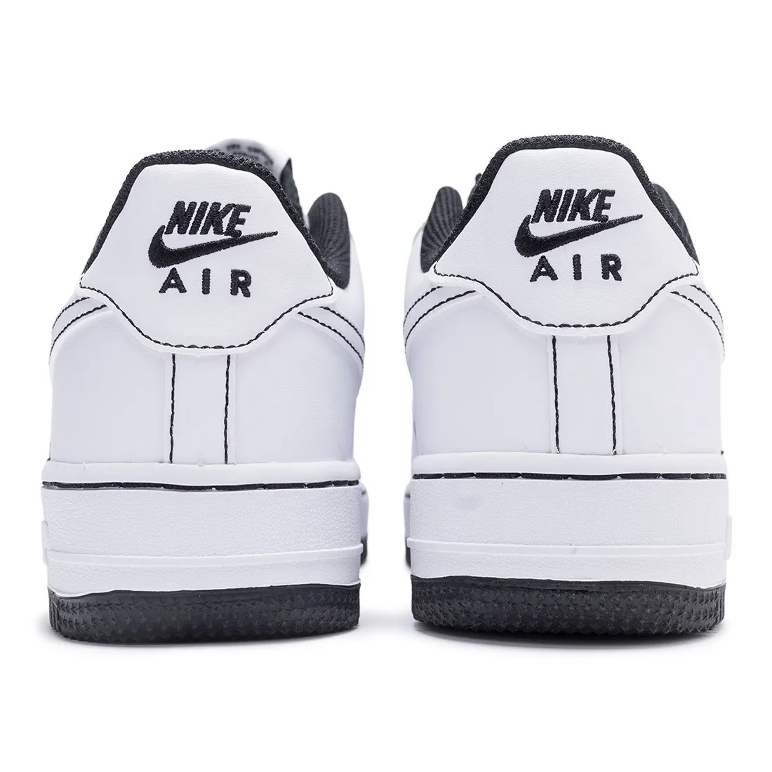 Nike Big Kids Air Force 1 (white / white-black)