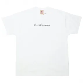 Nike Men Nrg Acg Gx 3D Logo Tee (summit white / black)