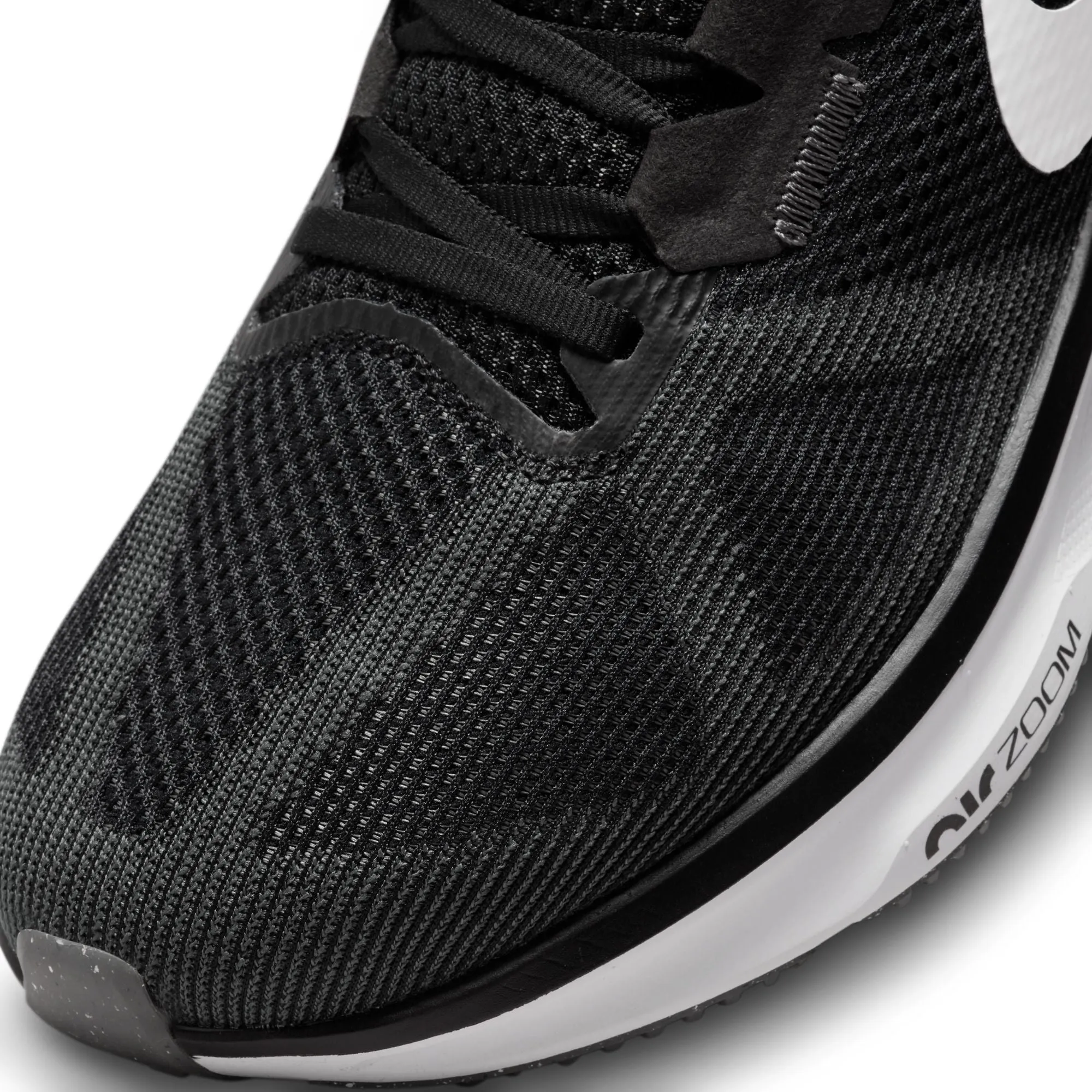 Nike Men's Structure 25 Wide Fit Running Shoes Black / White / Iron Grey