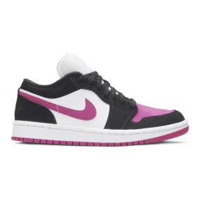 Nike Women's Air Jordan 1 (Black Cactus Flower/ Purple/ ...