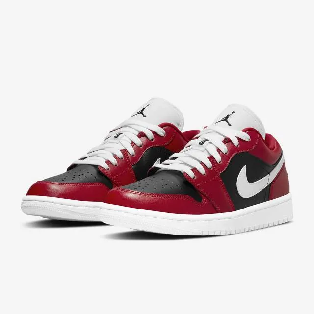 Nike Women's Air Jordan 1 Low (Chicago Flip/ Gym Red/ Wh...