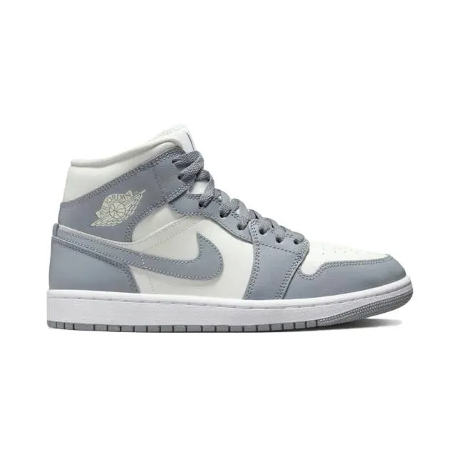 Nike Women's Air Jordan 1 Mid (Stealth/ Sail/ Stealth/ W...