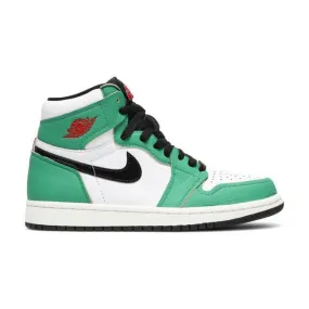 Nike Women's Air Jordan 1 Retro High OG (Lucky Green/ Wh...