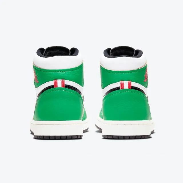 Nike Women's Air Jordan 1 Retro High OG (Lucky Green/ Wh...