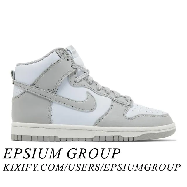 Nike Women's Dunk High (Blue Tint/ Blue/ Light Smoke Gre...