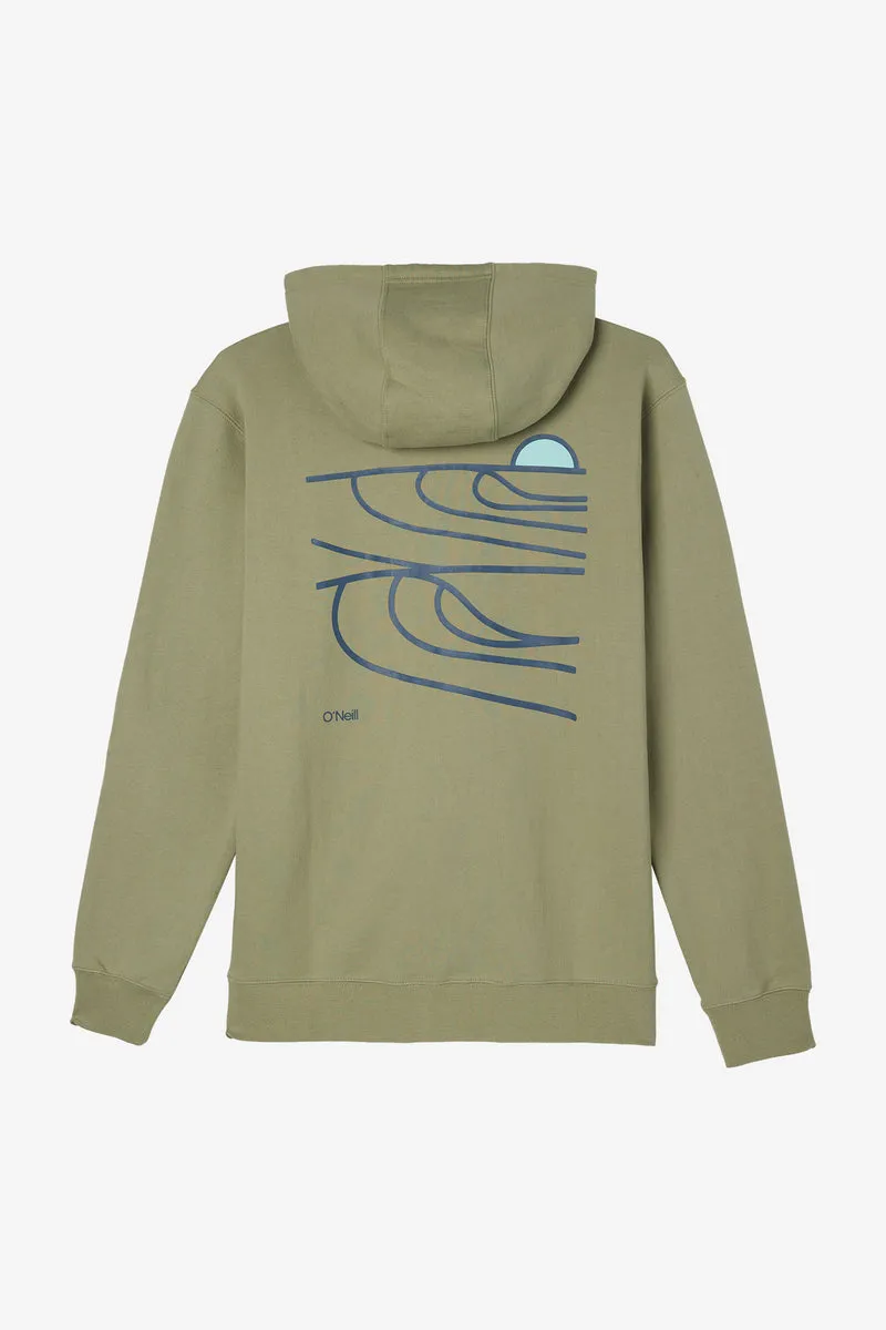 O'Neill OG Tidal Pullover Sweatshirt-Dust Green