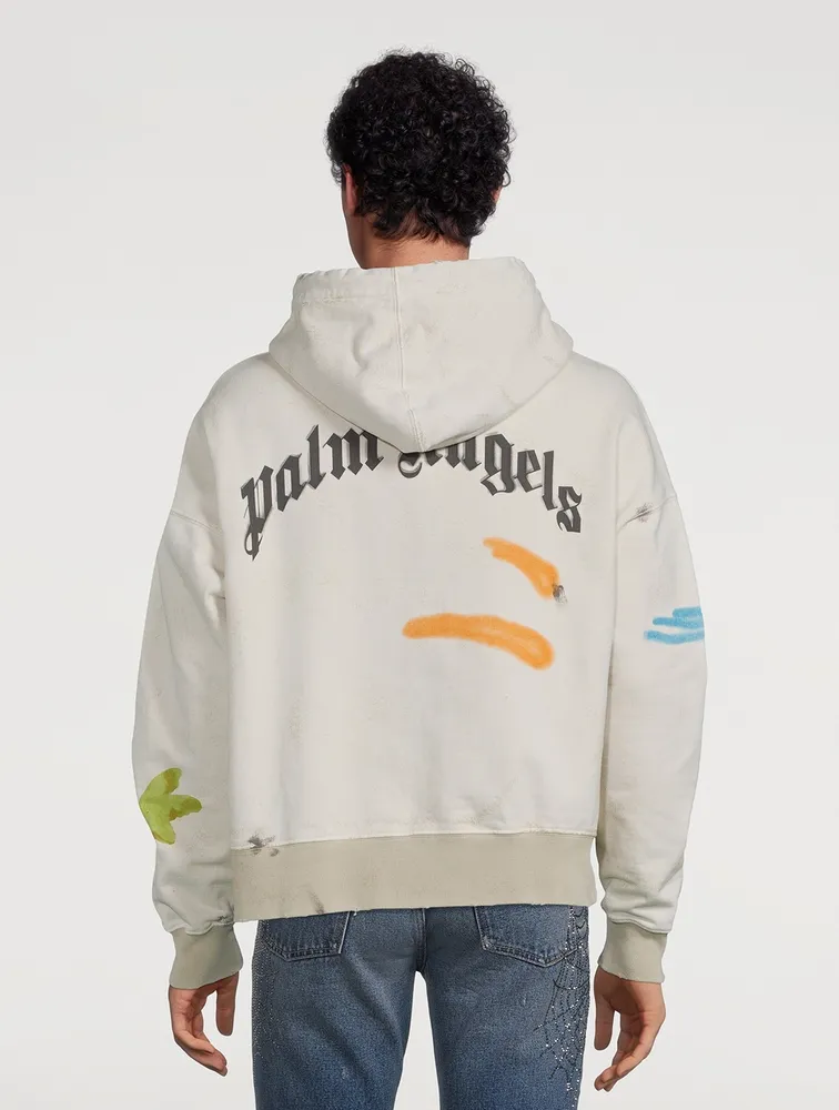 PALM ANGELS Palm Neon Cotton Hoodie