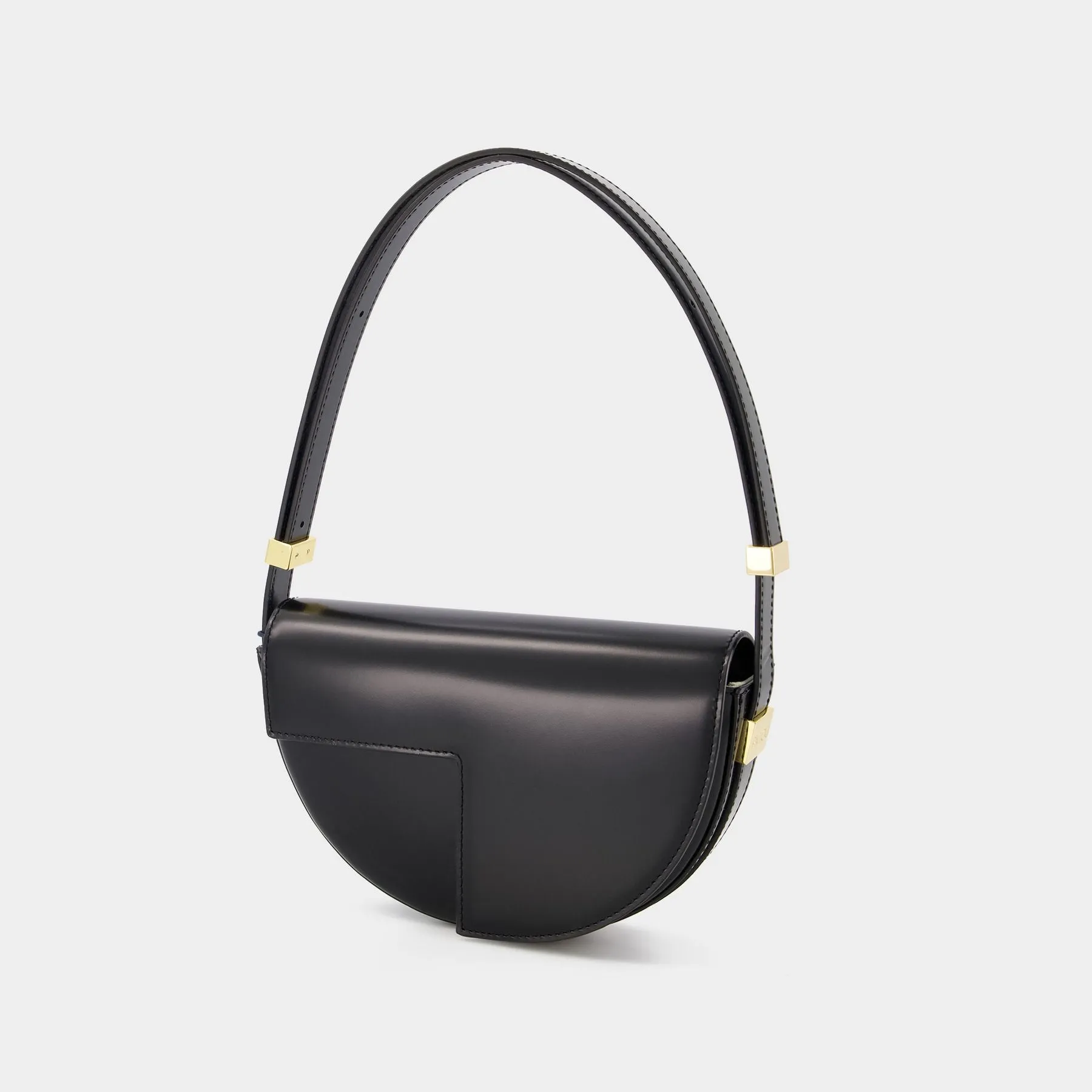 PATOU  Le Petit Patou Crossbody - Patou - Leather - Black