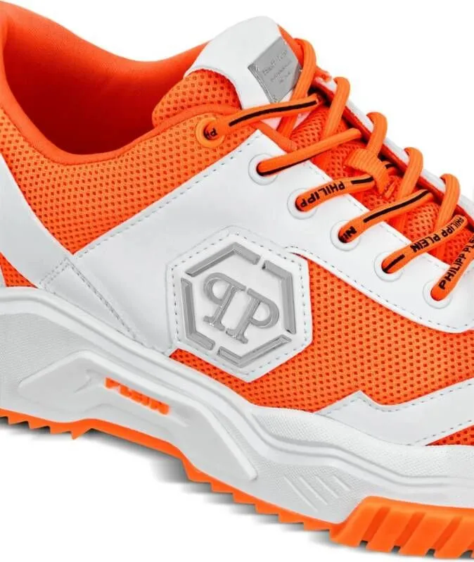 Philipp Plein Predator lace-up sneakers Orange