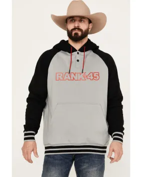 Product Name:  RANK 45® Men's Color Block Challenger Hooded Pullover