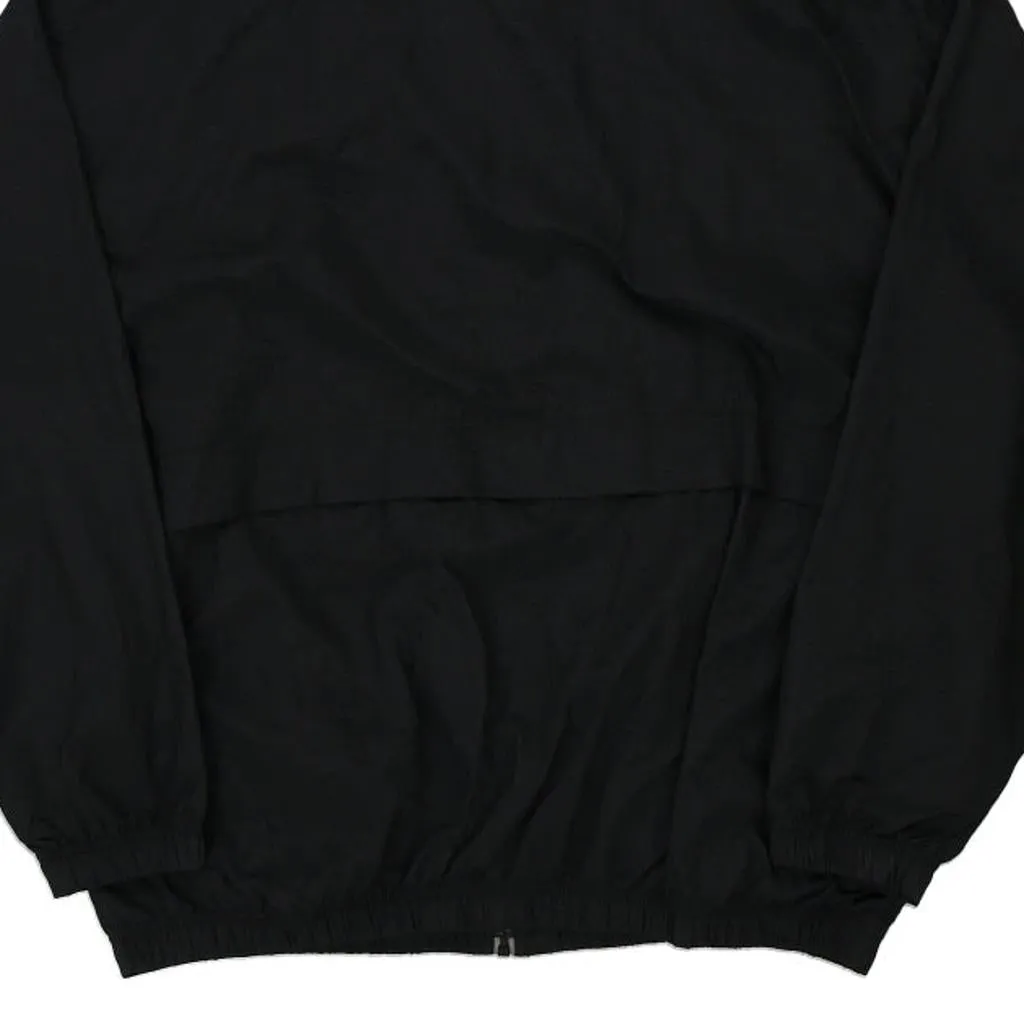 Reebok Windbreaker - XL Black Nylon