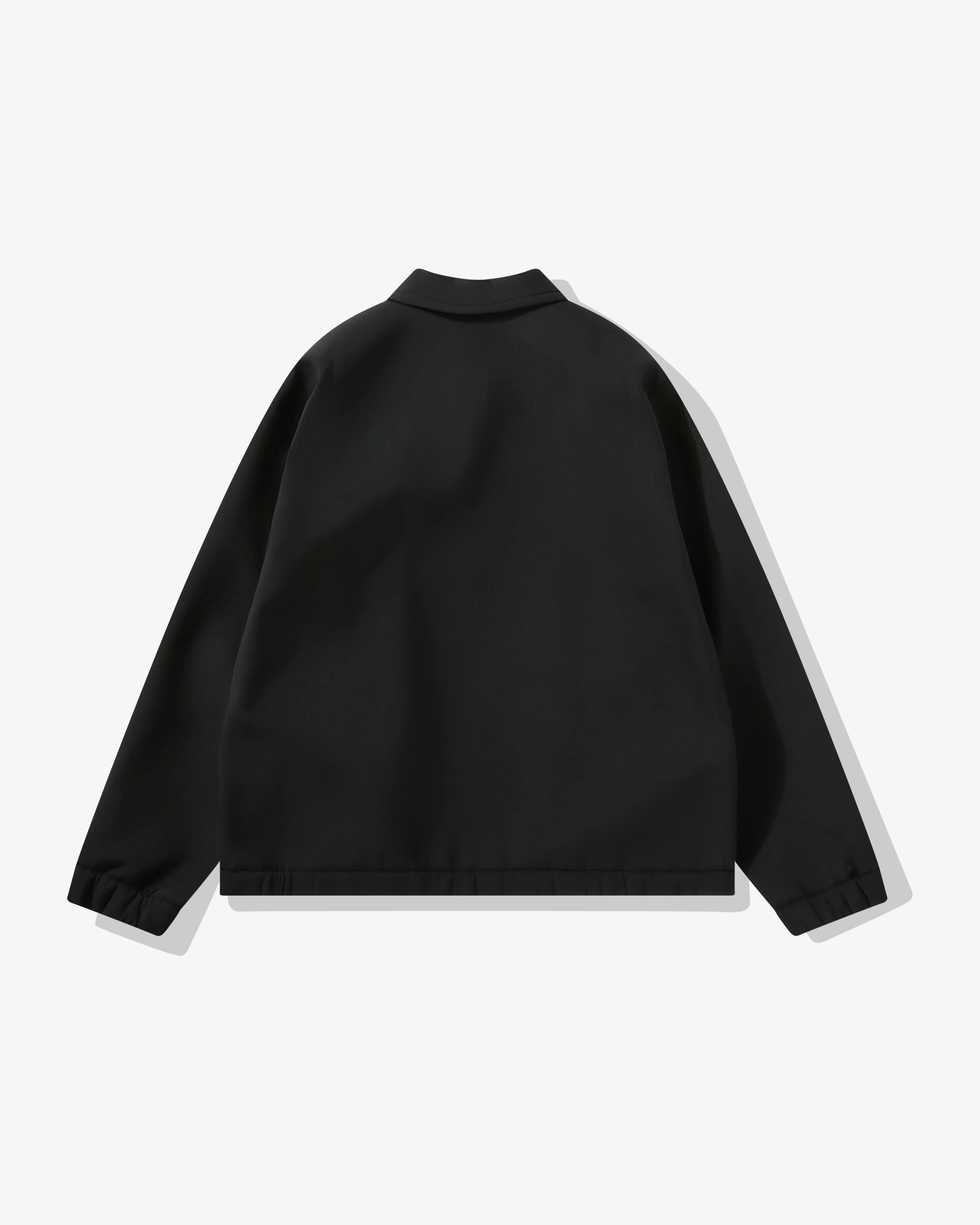 sacai Men's Quarter Zip Pullover  Black