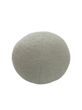 Sage Round Cotton Slub Orb Pillow (PICK UP ONLY)