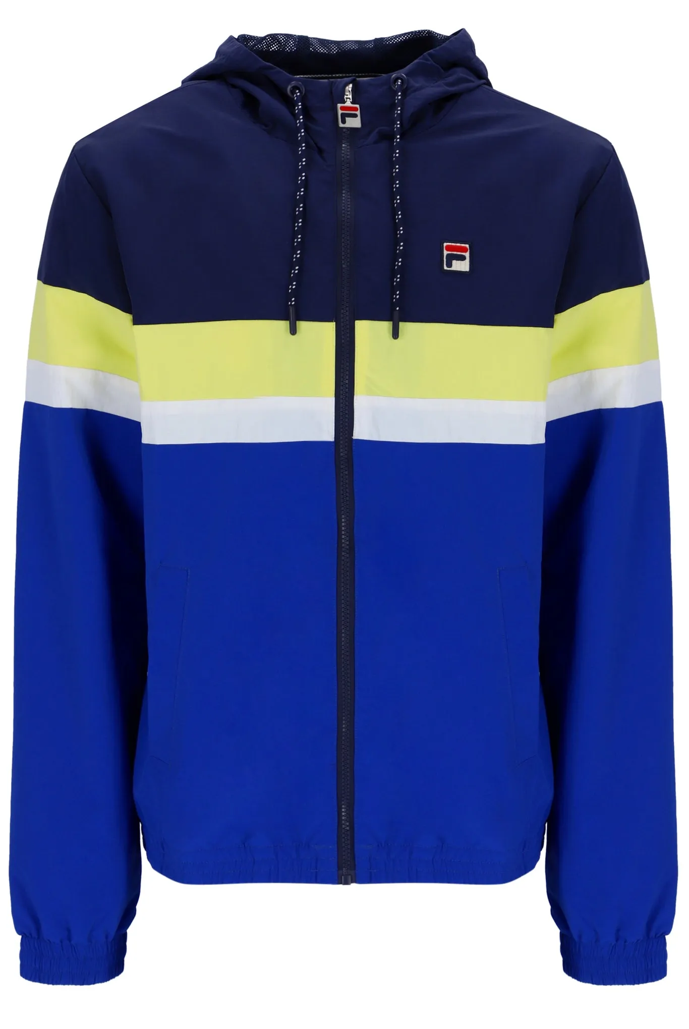 Shaan Colour Block Zip Up Jacket