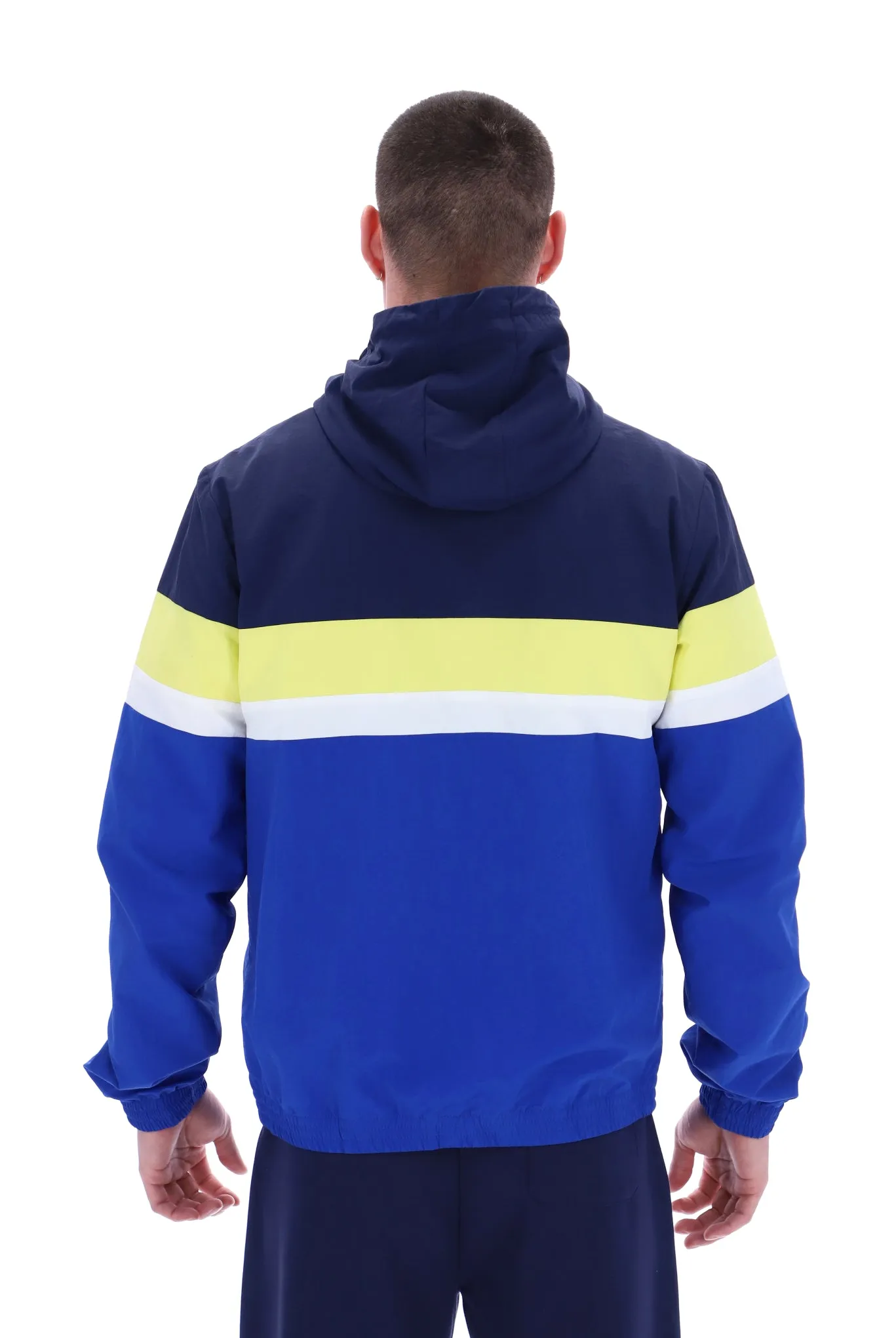 Shaan Colour Block Zip Up Jacket