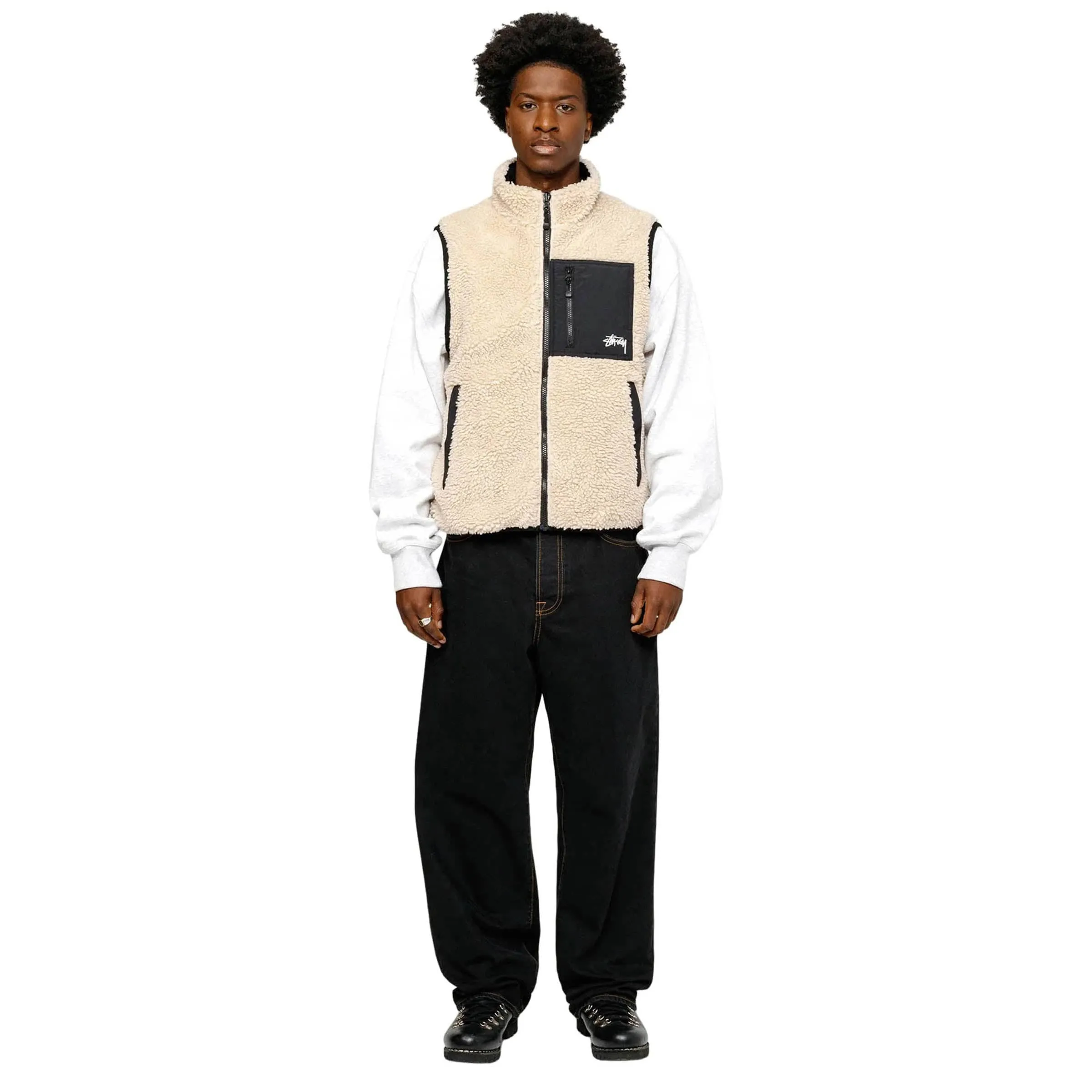 SHERPA REVERSIBLE VEST BERGE | Bodega