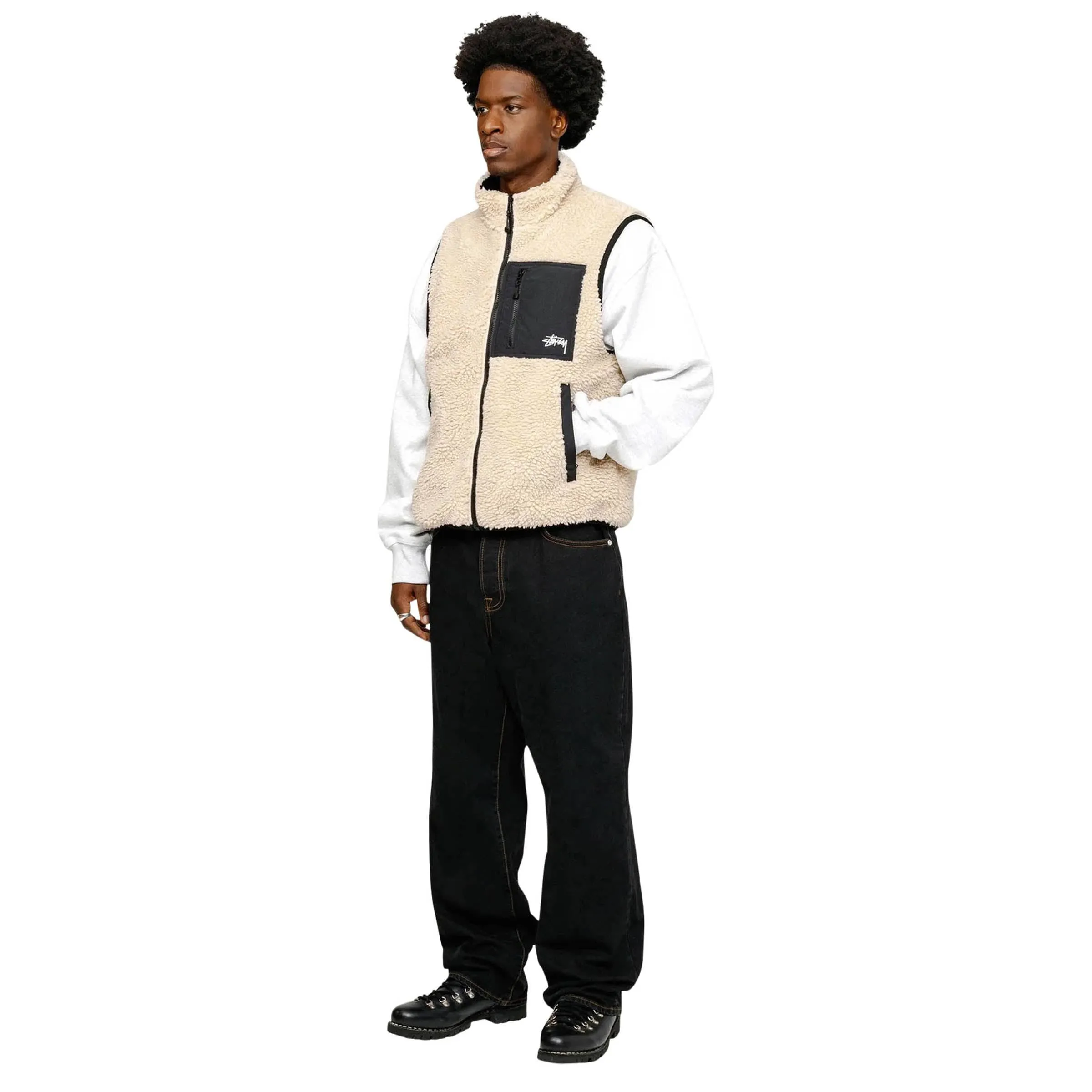 SHERPA REVERSIBLE VEST BERGE | Bodega