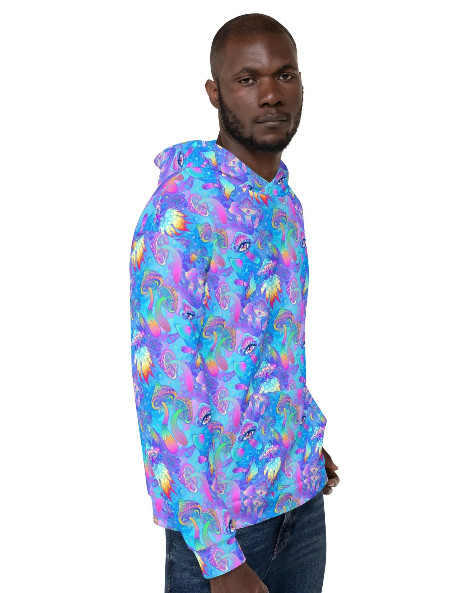 Shroomin Blue Hoodie