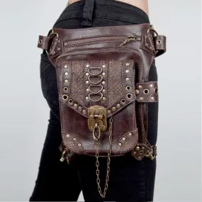 Steampunk Chained Mini Travel Bag