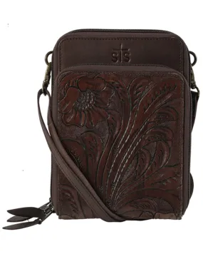 STS Ranchwear By Carroll Women's Brown Westward Jessie Crossbody