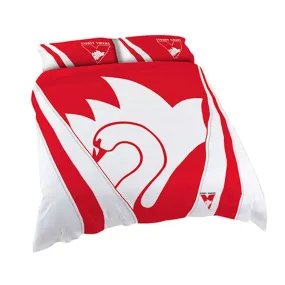 Sydney Swans Queen Quilt Cover Set