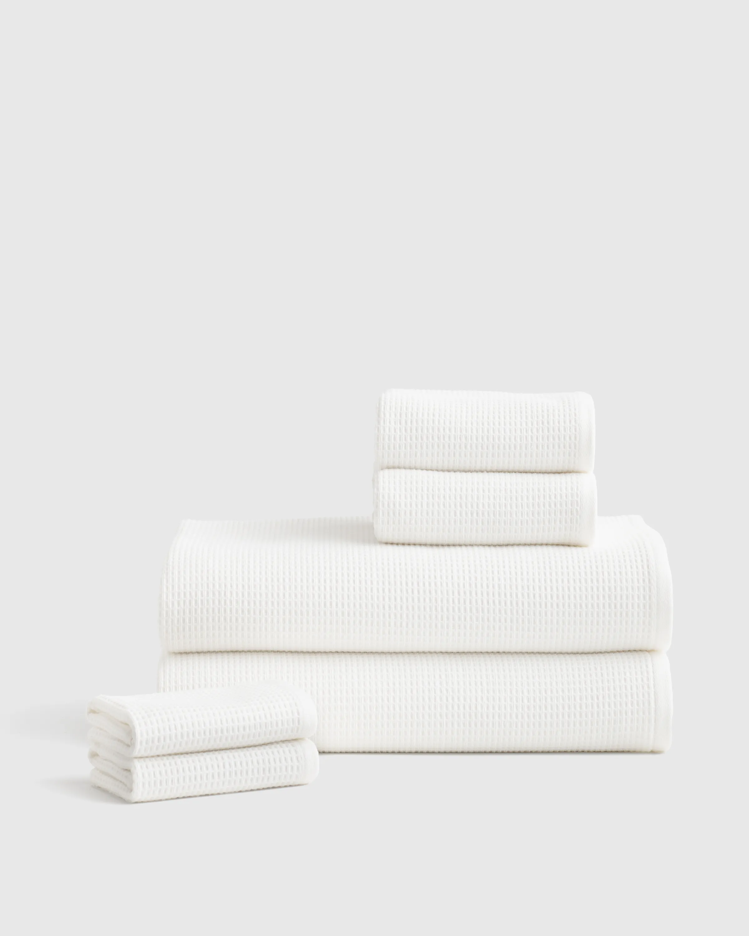 Turkish Waffle Terry Bath Sheet Bundle