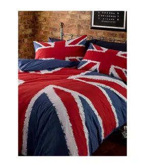 Union jack duvet cover set red/white/blue Catherine Lansfield