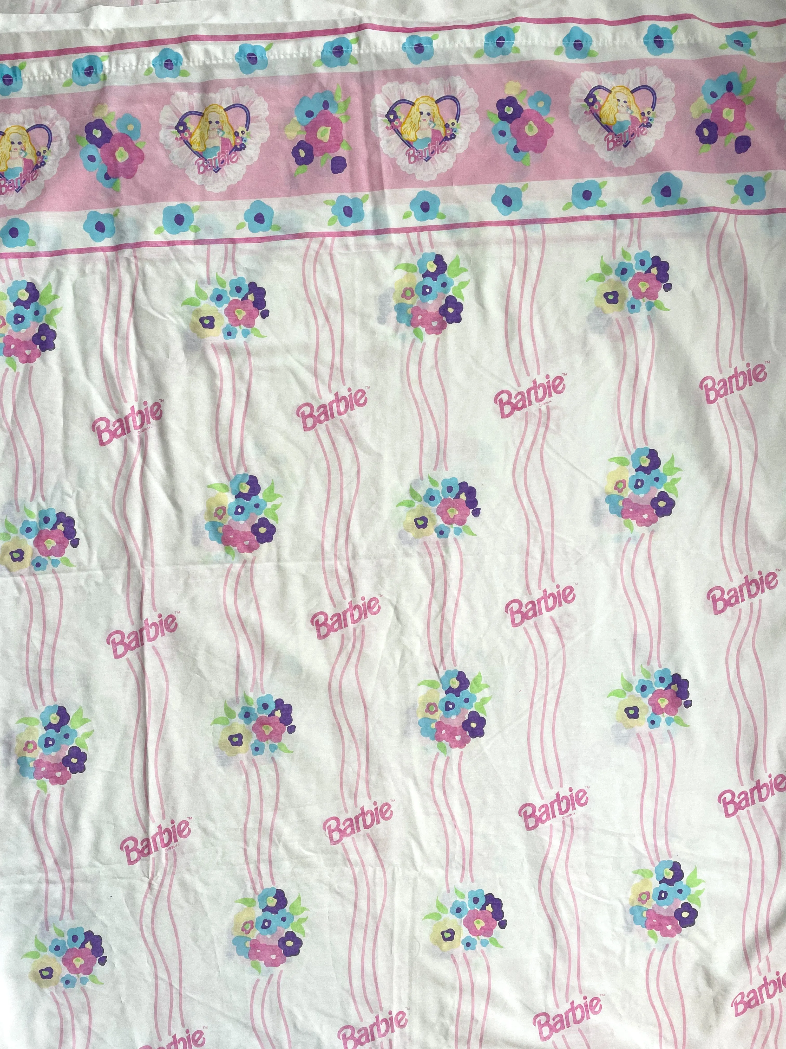 Vintage barbie sheet