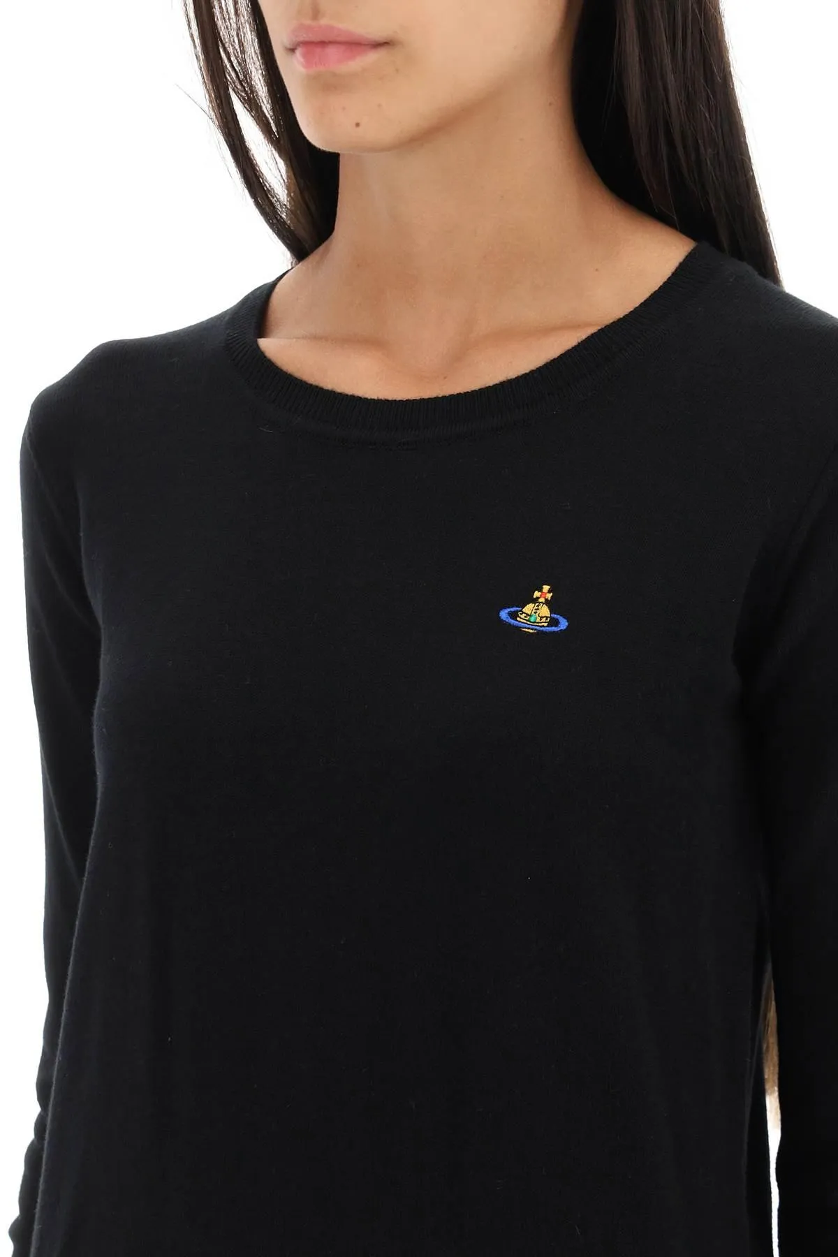 Vivienne Westwood    Vivienne Westwood Embroidered Logo Pullover