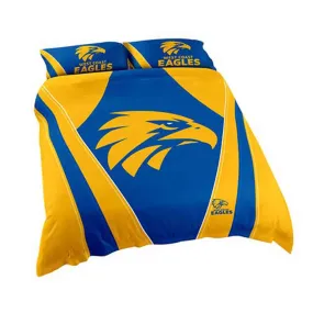 West Coast Eagles Quilt Cover Set King