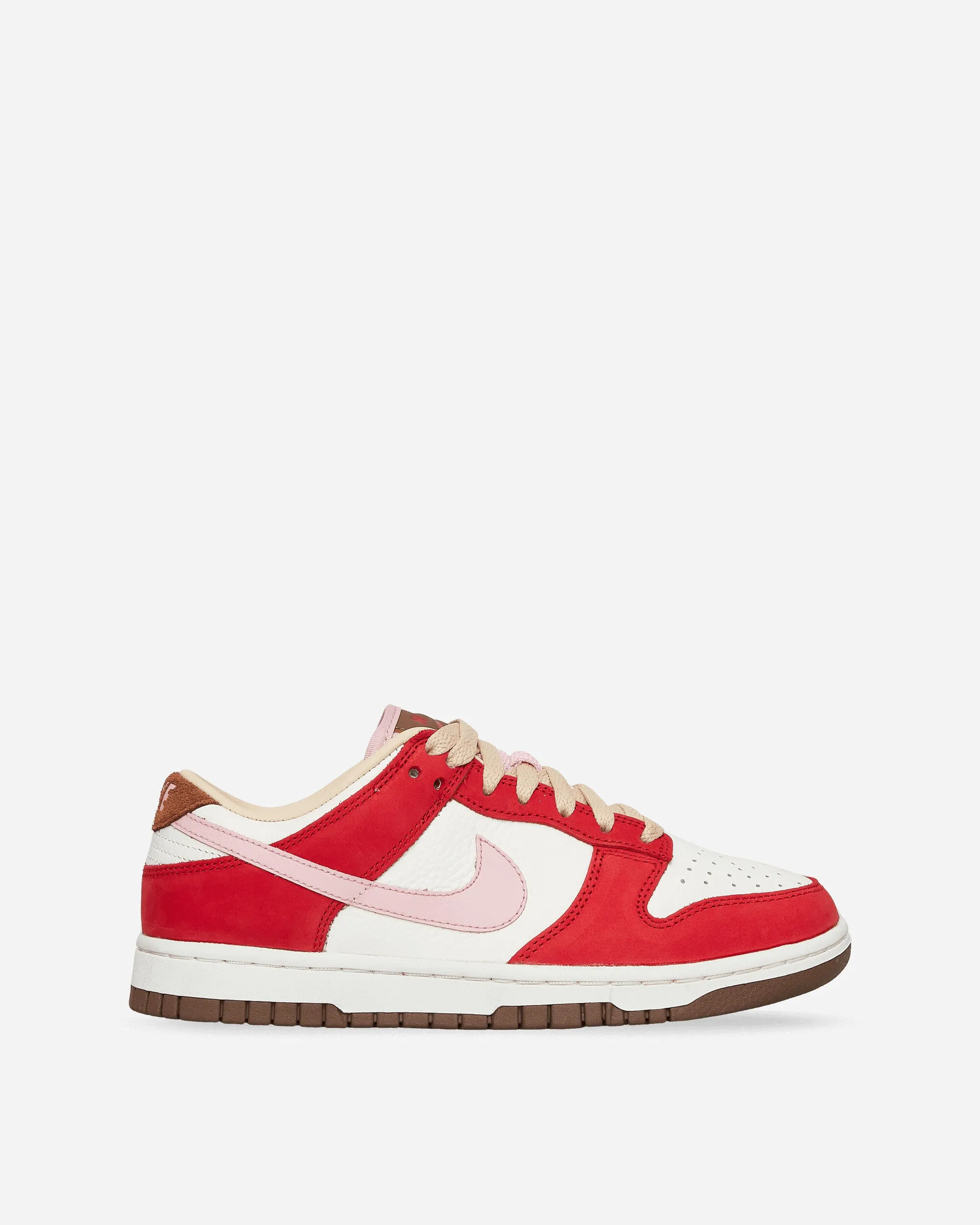 WMNS Dunk Low Sneakers Sport Red / Sheen / Sail