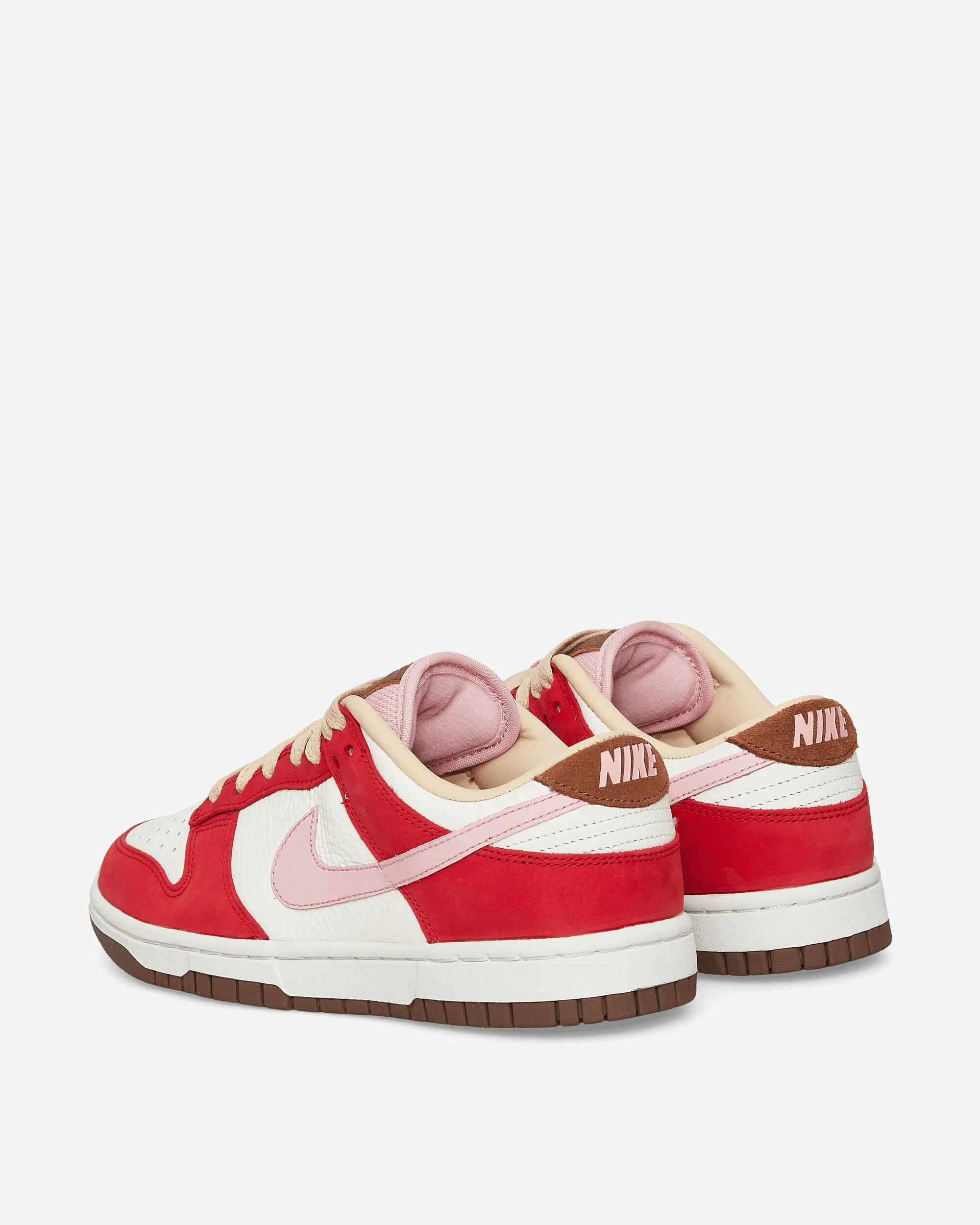 WMNS Dunk Low Sneakers Sport Red / Sheen / Sail