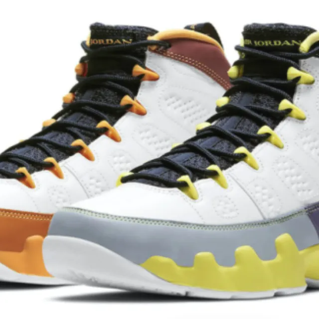 Wmns Nike Air Jordan 9 IX Retro Change The World White C...