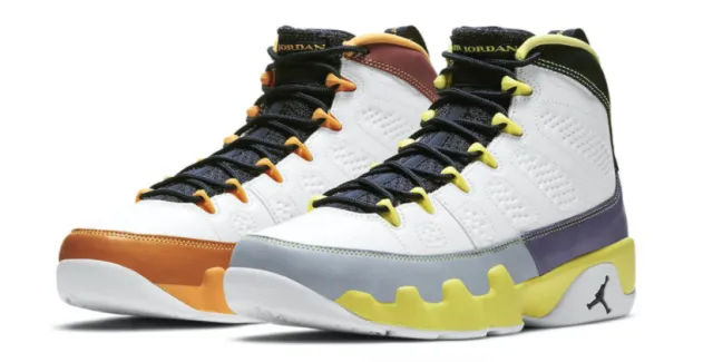 Wmns Nike Air Jordan 9 IX Retro Change The World White C...