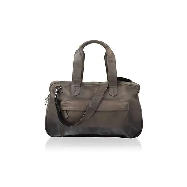  Women’s Leather Travel Holdall Weekend Gym Duffle Bag