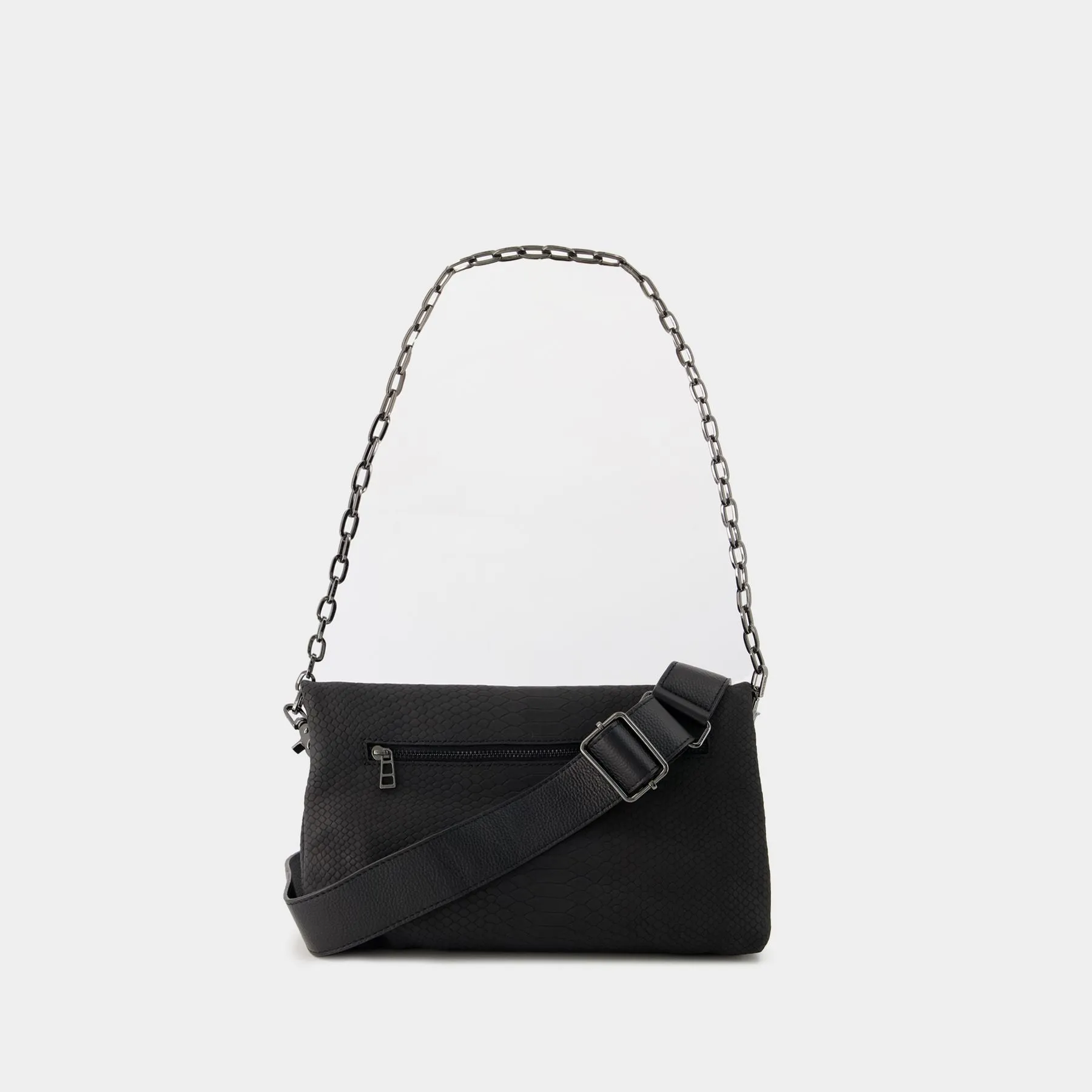 Zadig & Voltaire  Rocky Soft Savage Crossbody - Zadig & Voltaire - Leather - Black